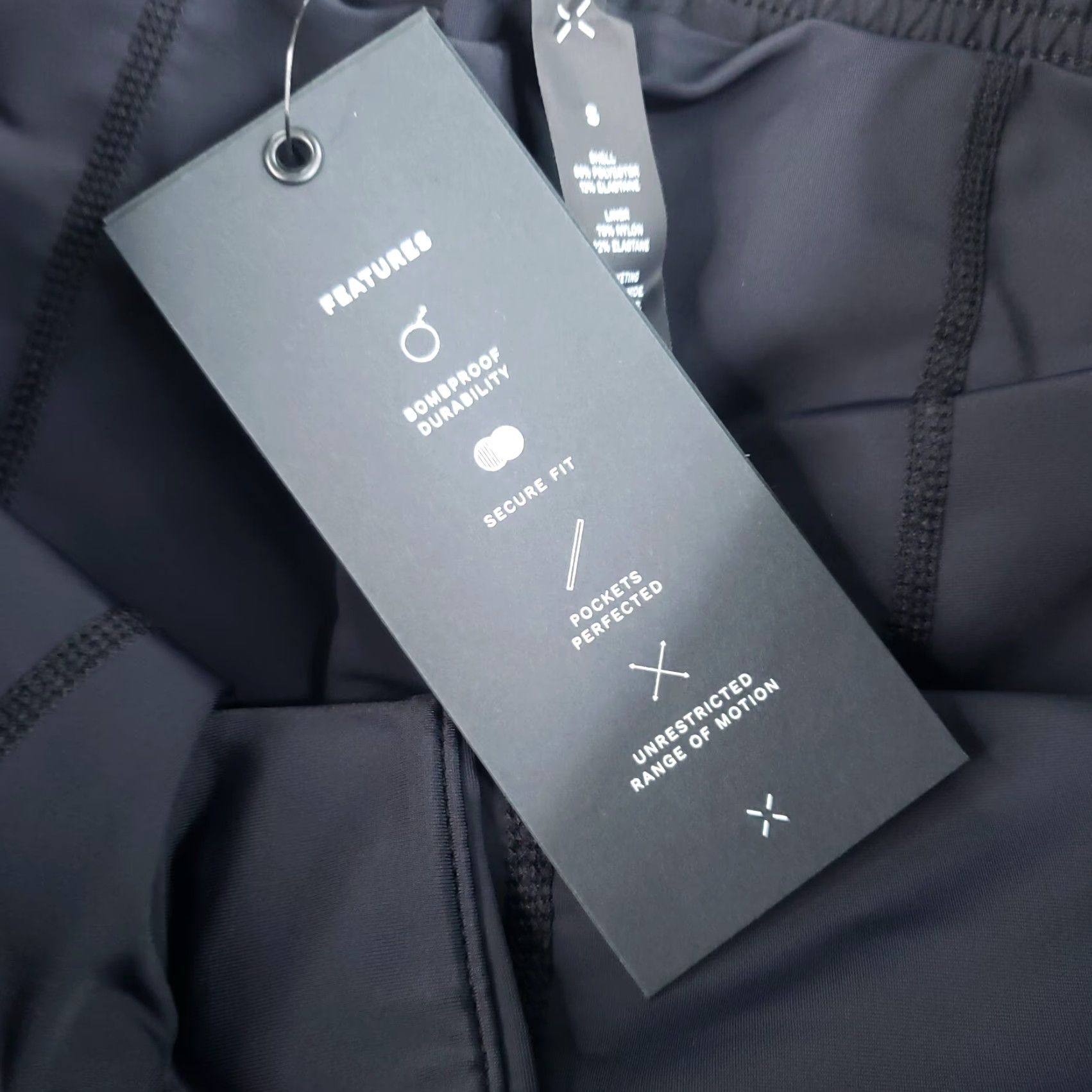 Ten Thousand Ten Thousand Mens Short Inseam 7 in Black Athletic Lightweight Breathable Drawstring Pockets 7 in Inseam XS S M L Size US 29 - 7 Thumbnail