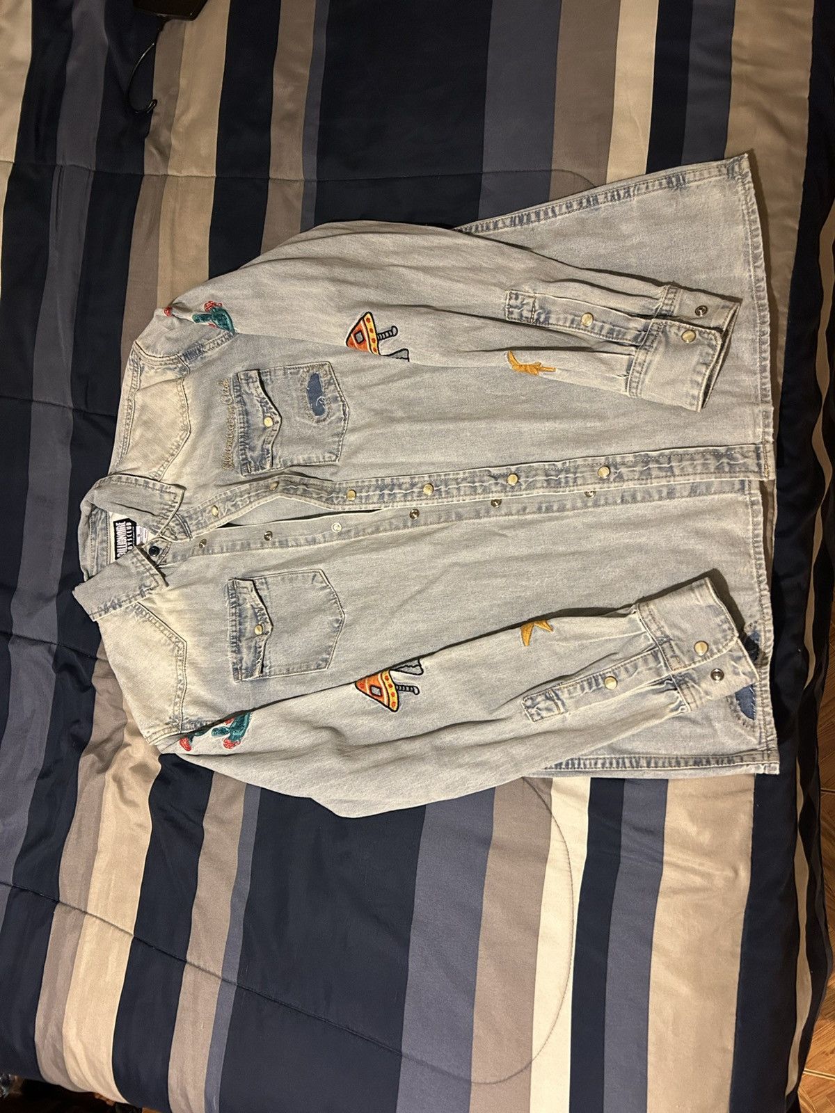 Billionaire Boys Club Denim button down Size US S / EU 44-46 / 1 - 1 Thumbnail