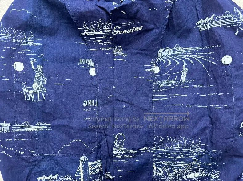 RRL Ralph Lauren RRL Ralph Lauren Printed workwear shirt Size US M / EU 48-50 / 2 - 7 Thumbnail