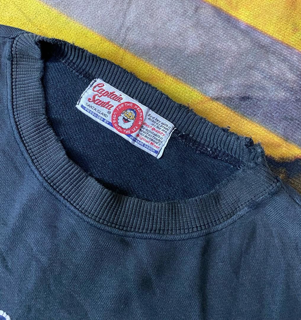 Captain Santors × Japanese Brand Vintage Sun Faded Captain Santa Sweatshirt Size US M / EU 48-50 / 2 - 6 Thumbnail