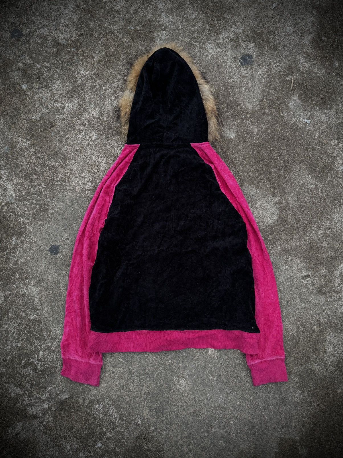 If Six Was Nine Fur Velvet Hoodie Skulls Thruxton Japanese Styled Size US M / EU 48-50 / 2 - 2 Thumbnail