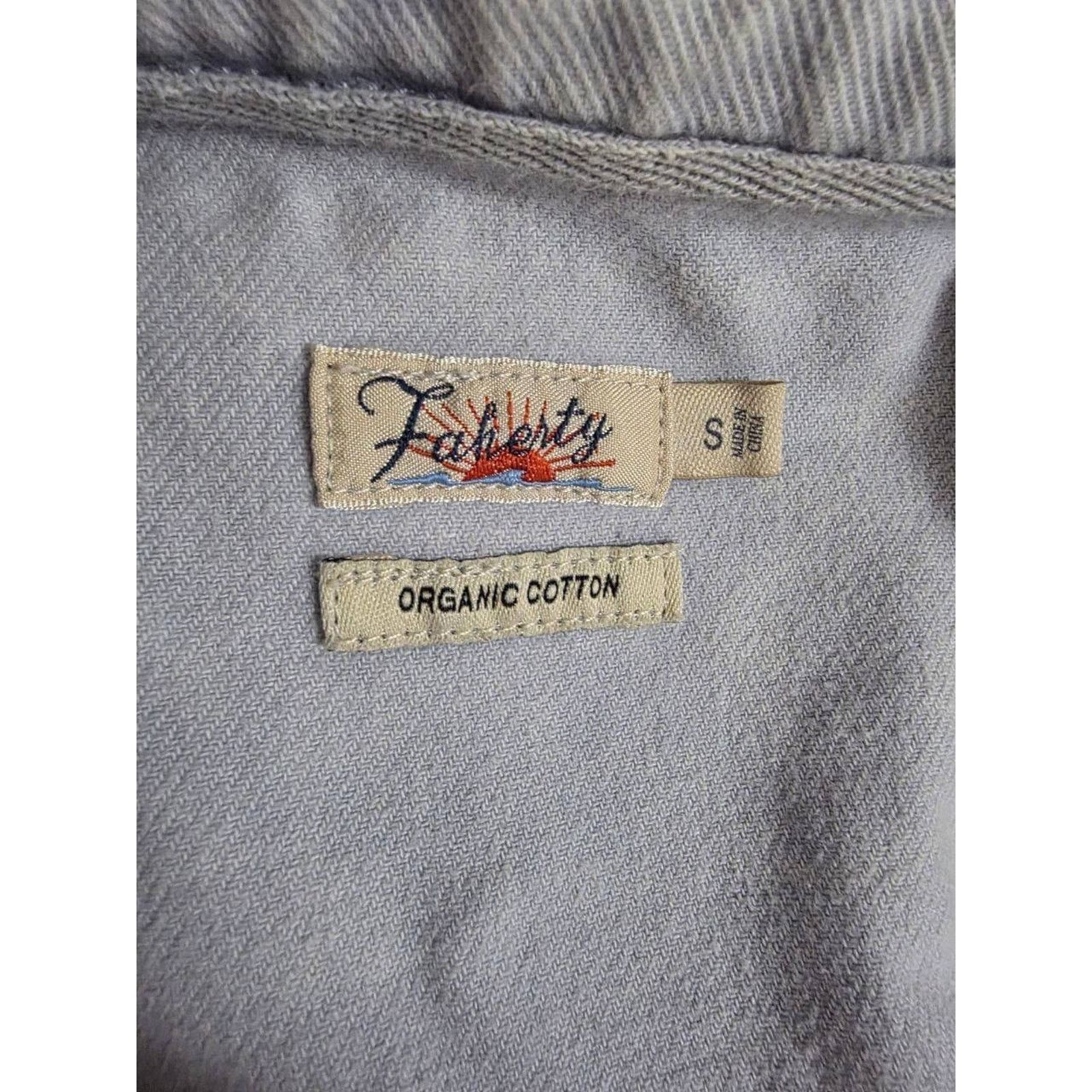 Faherty Faherty Cotton Jean Romper Light Wash S A001619 Size 27" / US 4 / IT 40 - 7 Thumbnail