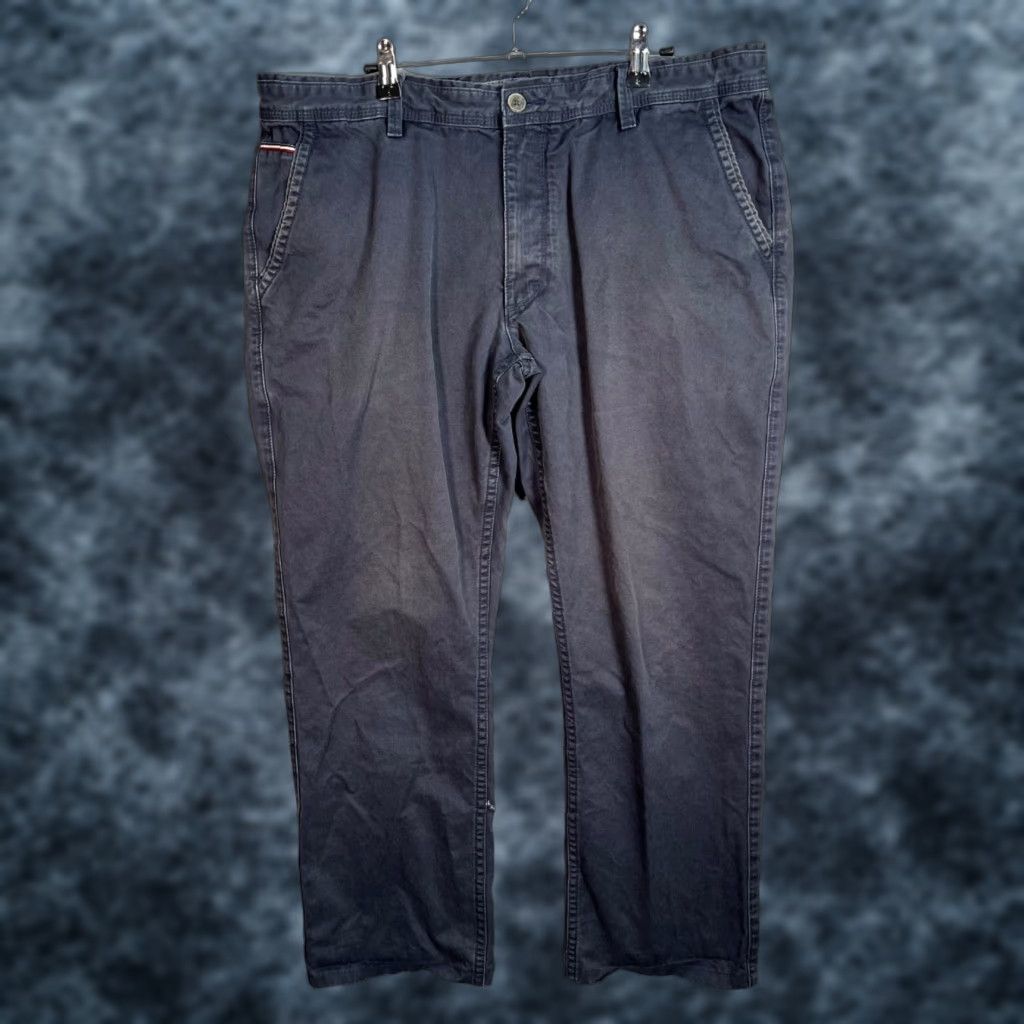 Lindbergh Lindbergh Mens Chino Pants 38 Navy Blue 100% Cotton Classic Fit Casual Style Western? Size US 38 / EU 54 - 1 Thumbnail