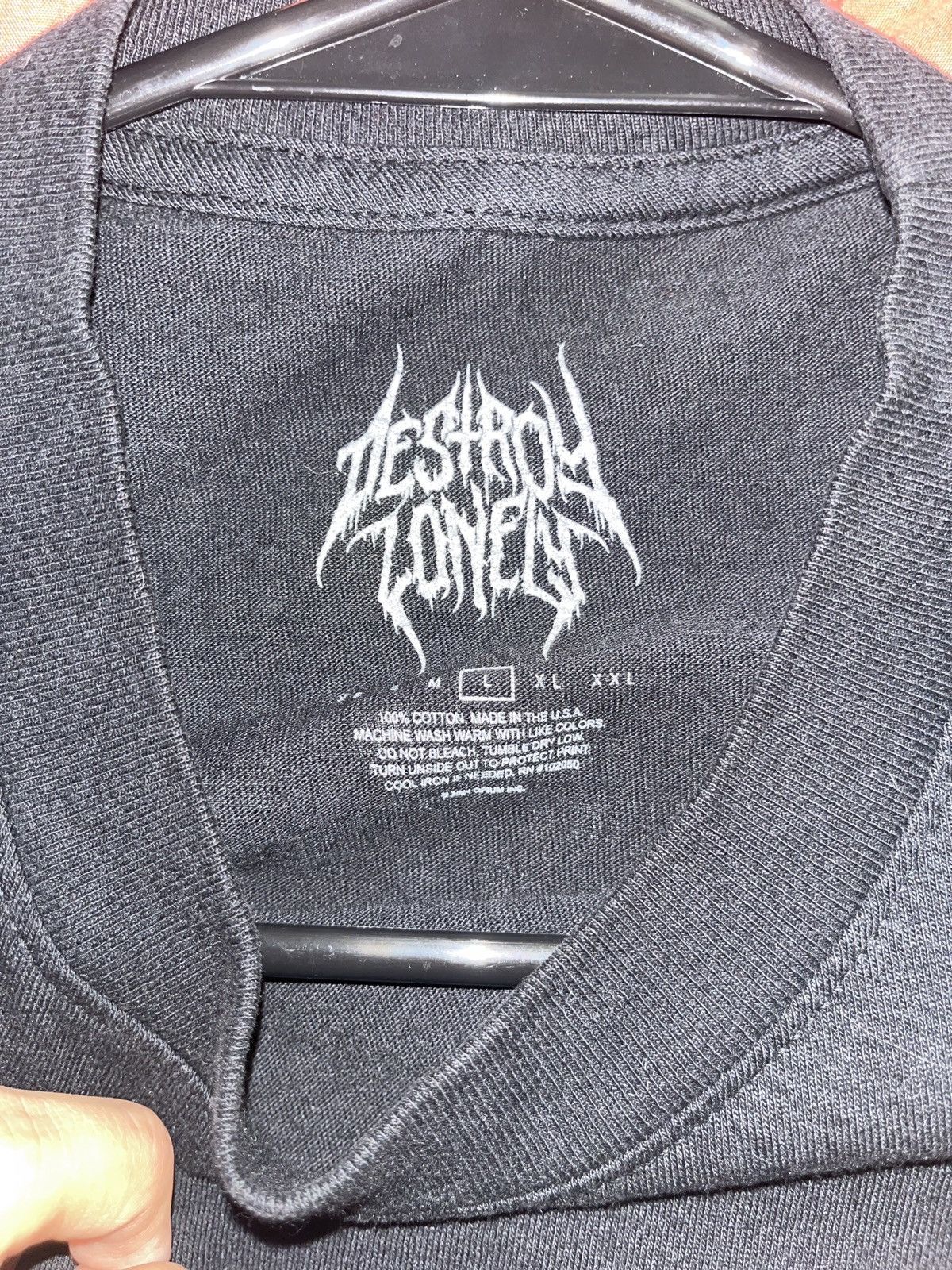 Destroy Lonely BBYMONEY DESTROY LONELY MERCH TEE Size US L / EU 52-54 / 3 - 1 Thumbnail