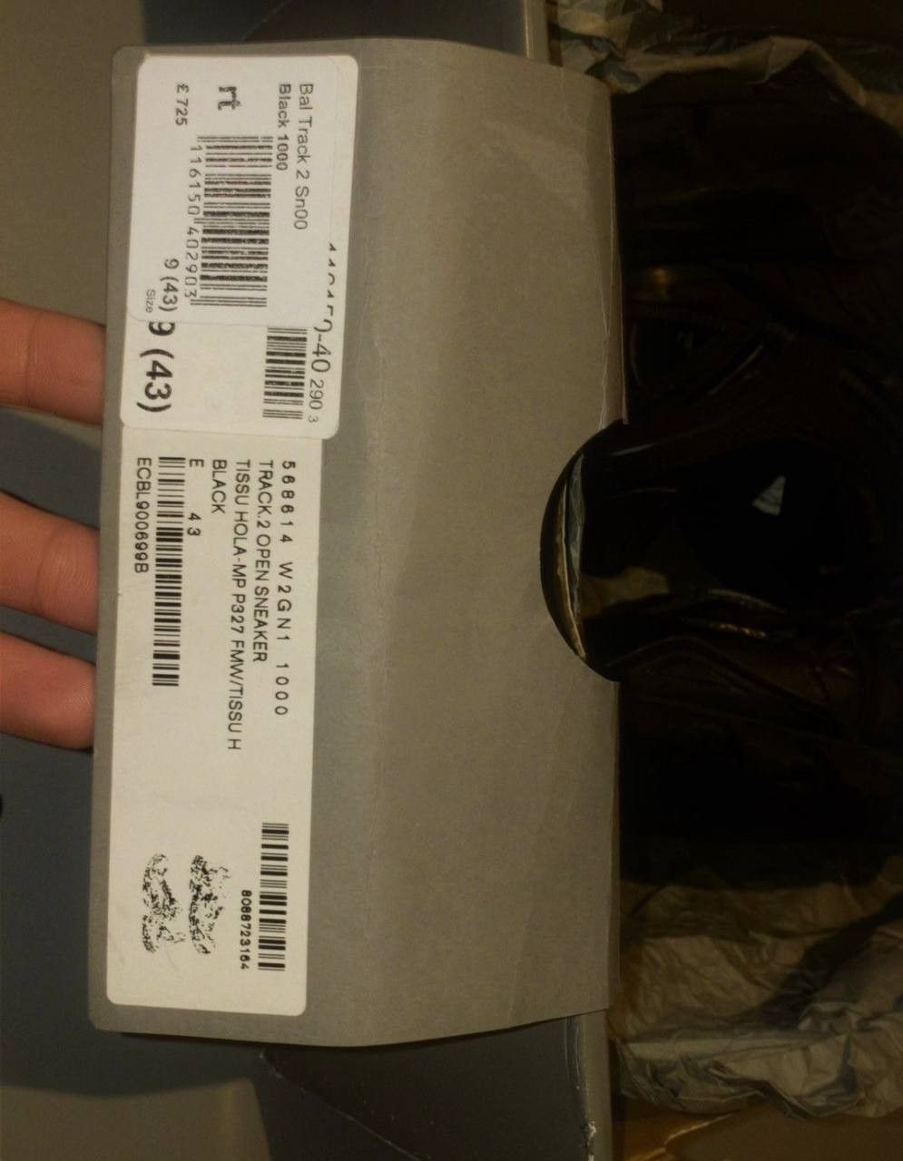 Balenciaga Track 2 Black 1000 Size US 10 / EU 43 - 4 Thumbnail