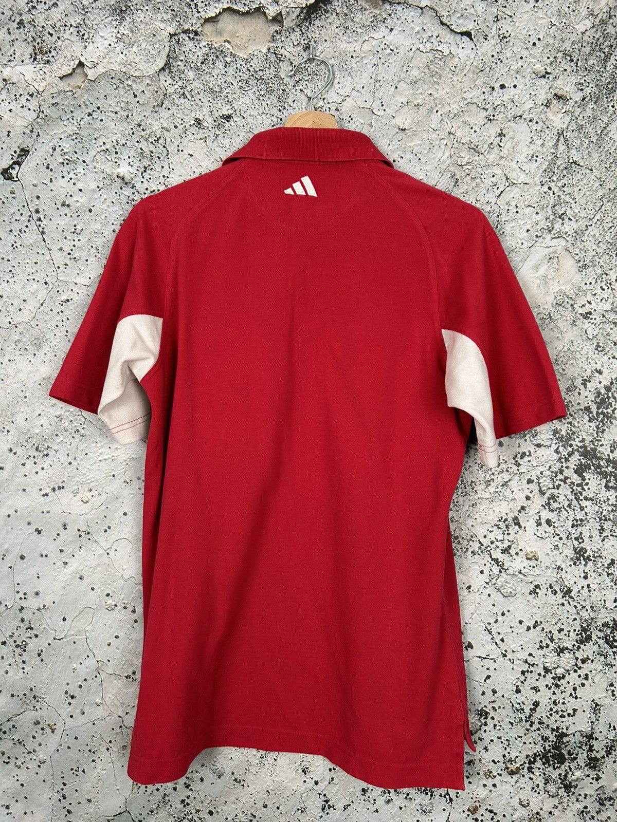 Adidas Vintage Ajax Amsterdam Polo Shirt Football Soccer Jersey 90s Size US L / EU 52-54 / 3 - 4 Thumbnail