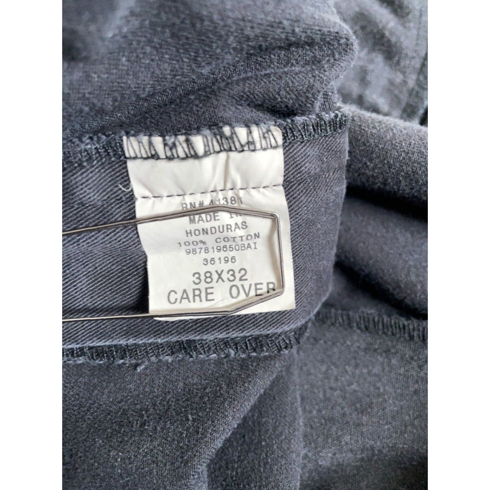 Polo Ralph Lauren VINTAGE Polo Ralph Lauren Chino Pants Men’s 38 x 32 Regular Fit Pleated Cuffed Black Cotton Preppy Size US M / EU 48-50 / 2 - 4 Thumbnail