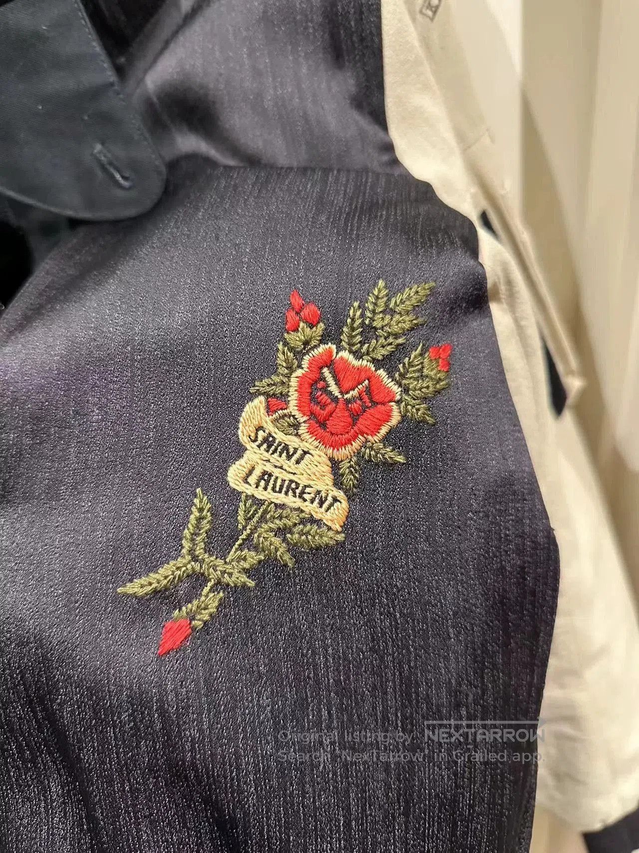 Saint Laurent Paris Saint Laurent Embroidered Jacket. Size US M / EU 48-50 / 2 - 3 Thumbnail