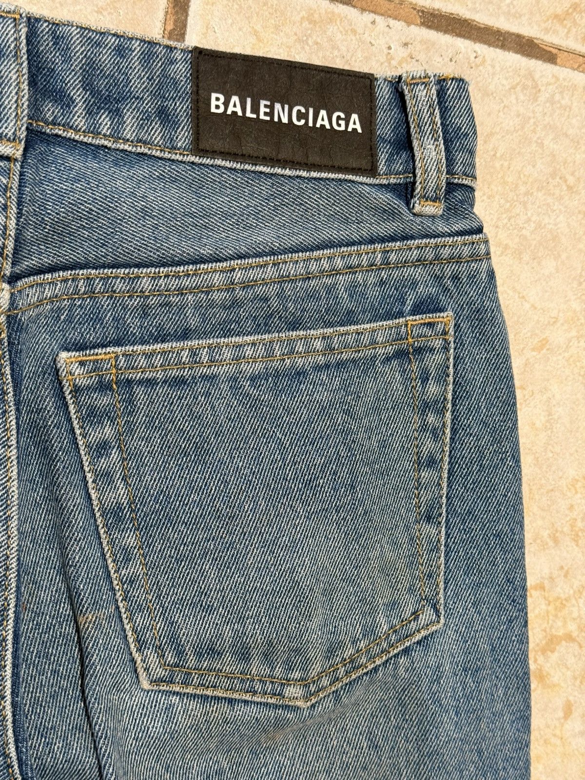 Balenciaga Balenciaga Women Slim Leg Jeans Archetype Size 28" / US 6 / IT 42 - 3 Thumbnail