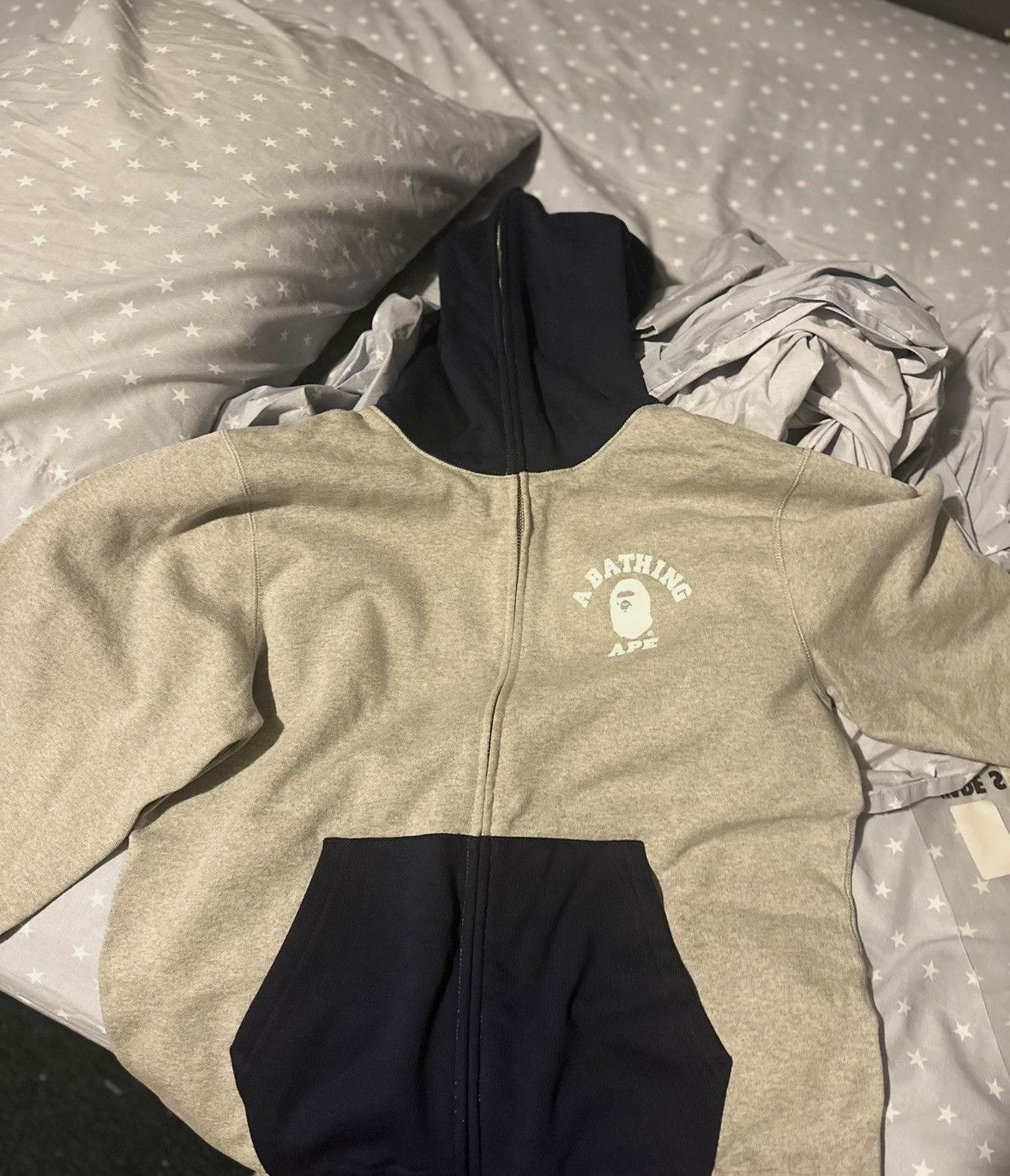 Bape One Point College Full Zip Hoodie Size US M / EU 48-50 / 2 - 2 Thumbnail