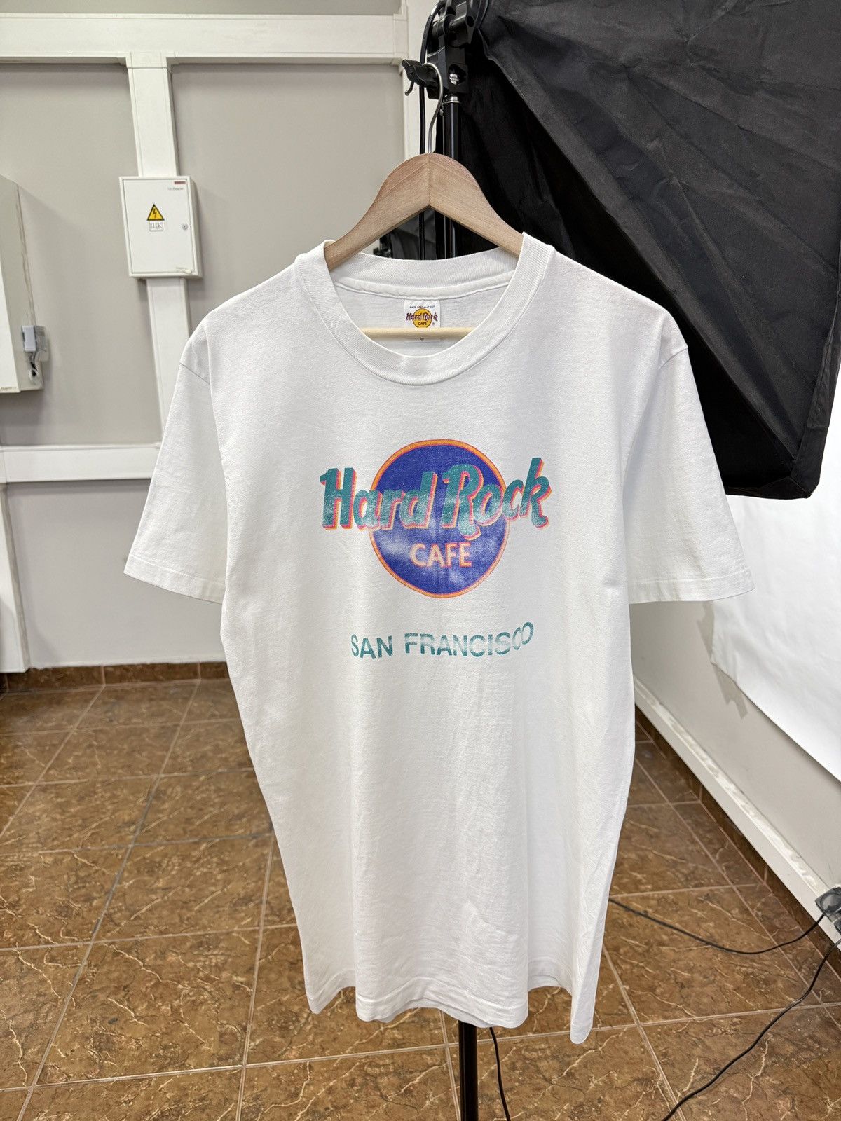 🇺🇸 Vintage 80s Hard Rock Cafe San Francisco T-Shirt Made USA
