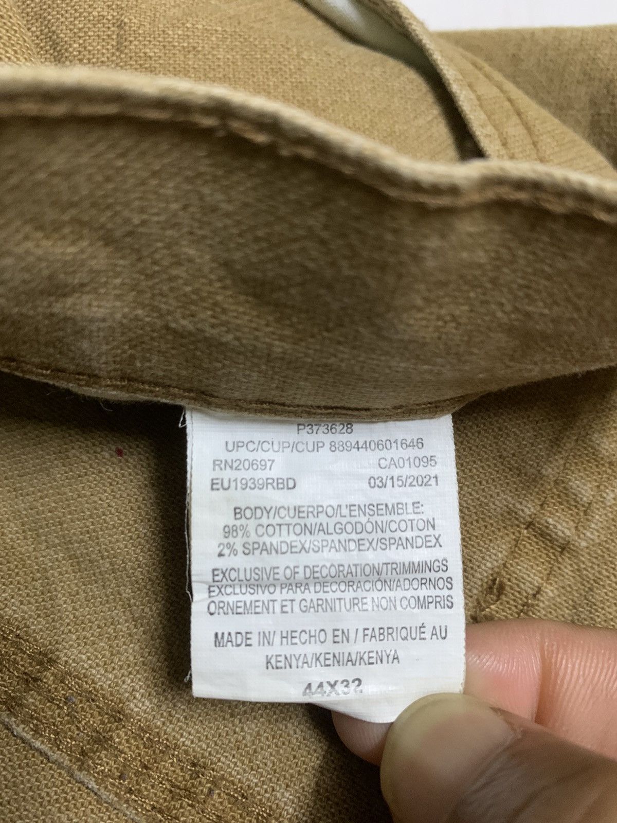 Dickies VINTAGE DICKIES CARPENTER Size US 42 / EU 58 - 7 Thumbnail