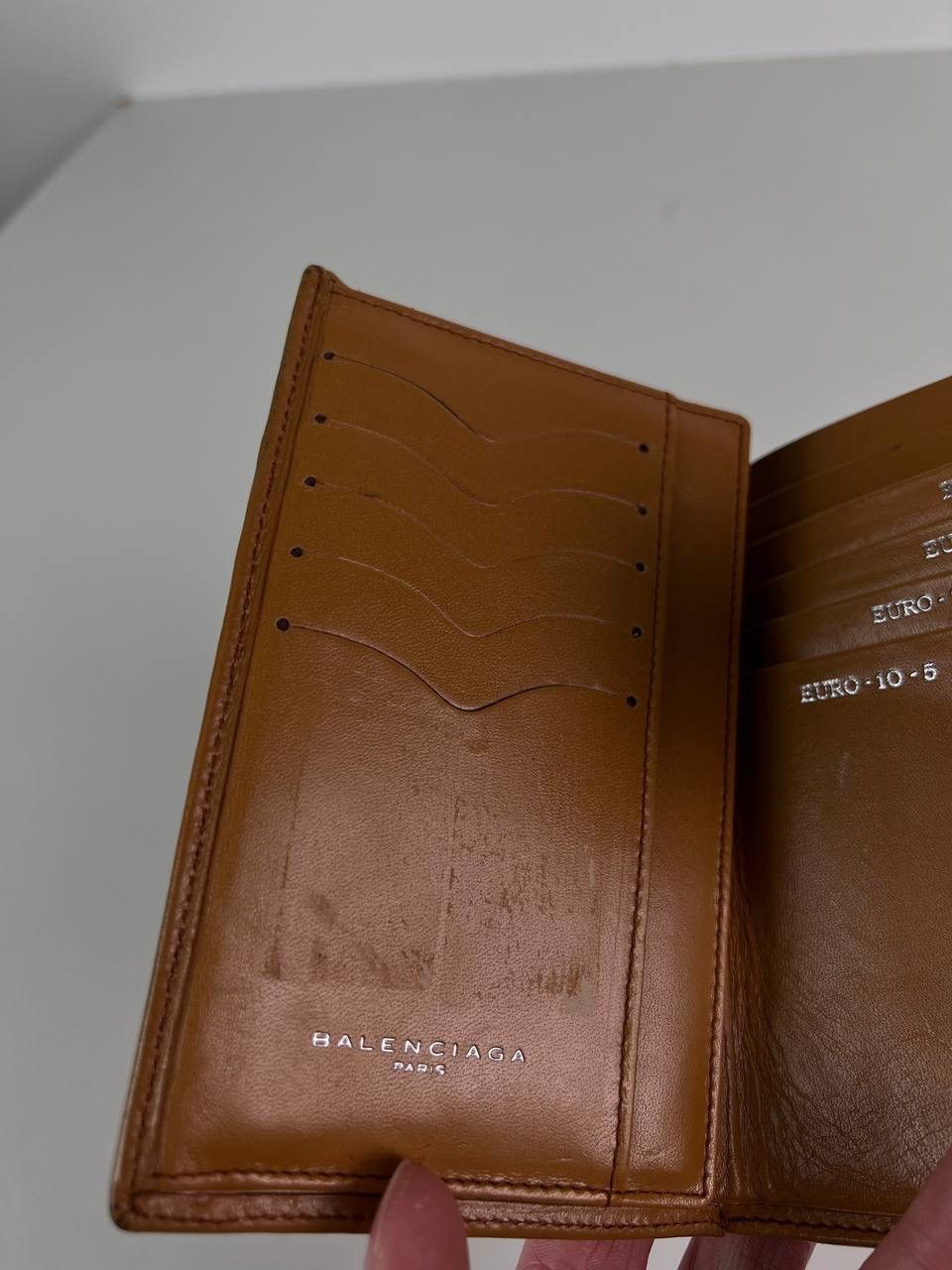 Balenciaga Balenciaga monogram vintage leather wallet Size ONE SIZE - 8 Thumbnail
