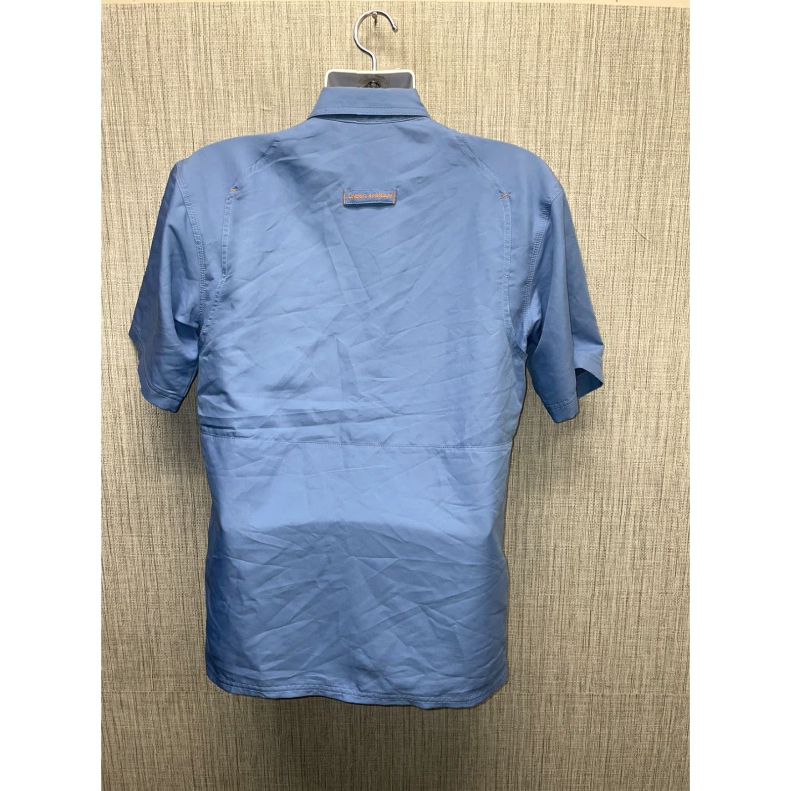 Under Armour Under Armour Blue Button-Up Ventilated Shirt Mens Small Size US S / EU 44-46 / 1 - 6 Thumbnail