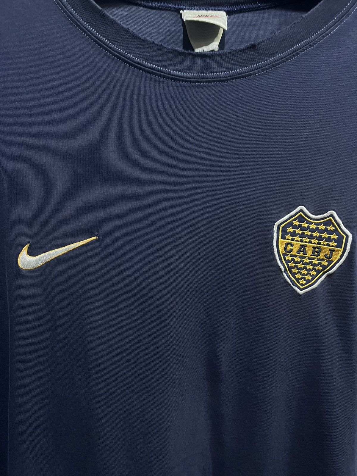 Nike Nike CABJ Boca Juniors Football Team Tee 90s Size US L / EU 52-54 / 3 - 2 Thumbnail