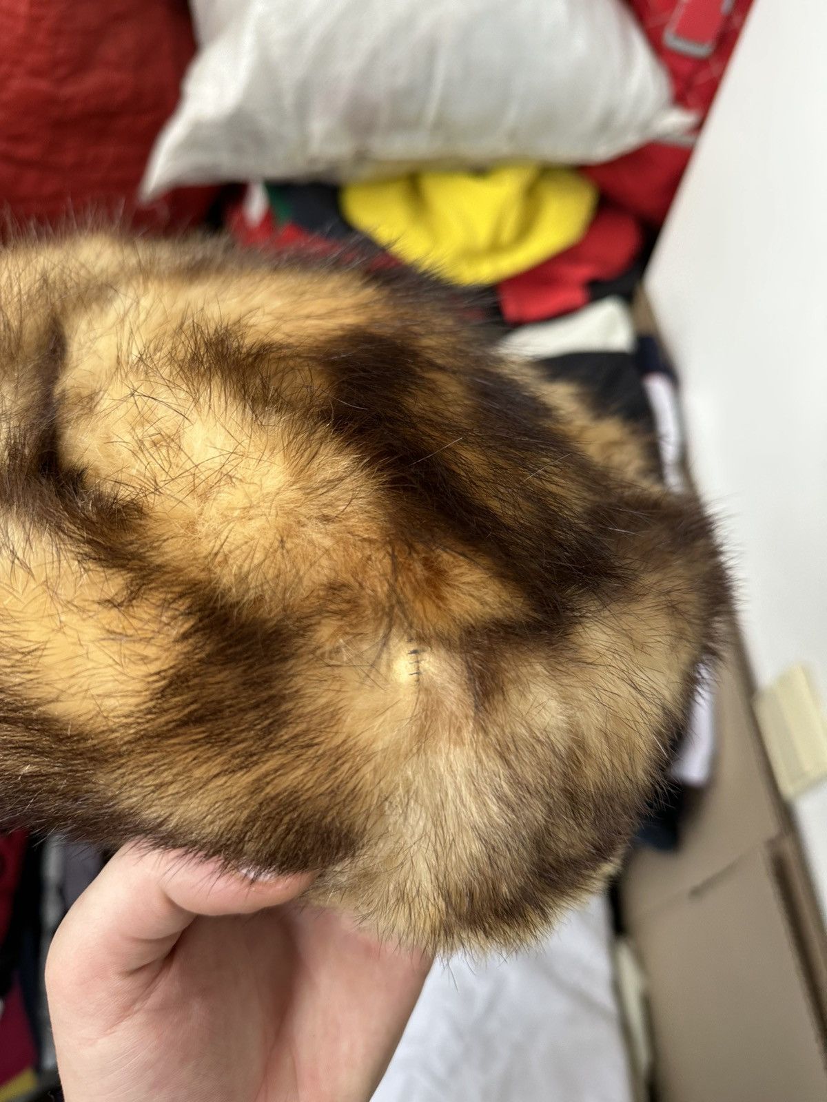 Other Fur Fuzzy Faux Hats Y2K Opium Hype Cowboy Style SK8 Size ONE SIZE - 14 Thumbnail