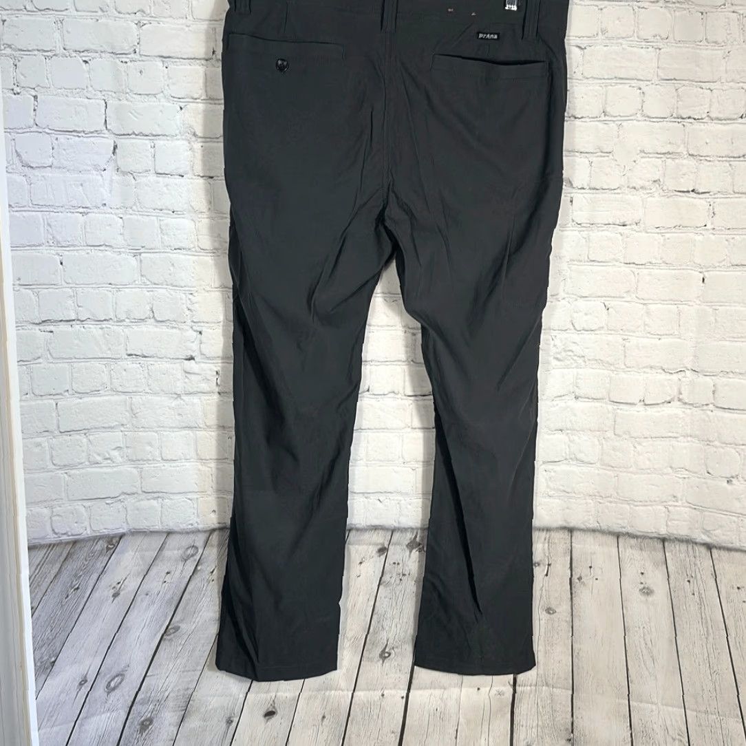 Prana prAna Mens Gray Slim Fit Breathe Nylon Pants 36x30 Pants Gray Mens Regular 36 Chino Style M41213004 Size US 36 / EU 52 - 5 Thumbnail