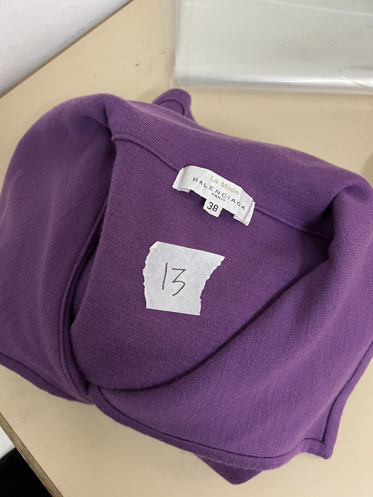 Balenciaga Vintage La Mode Balenciaga Paris Oversize Sweater Ponchos Size US L / EU 52-54 / 3 - 14 Thumbnail