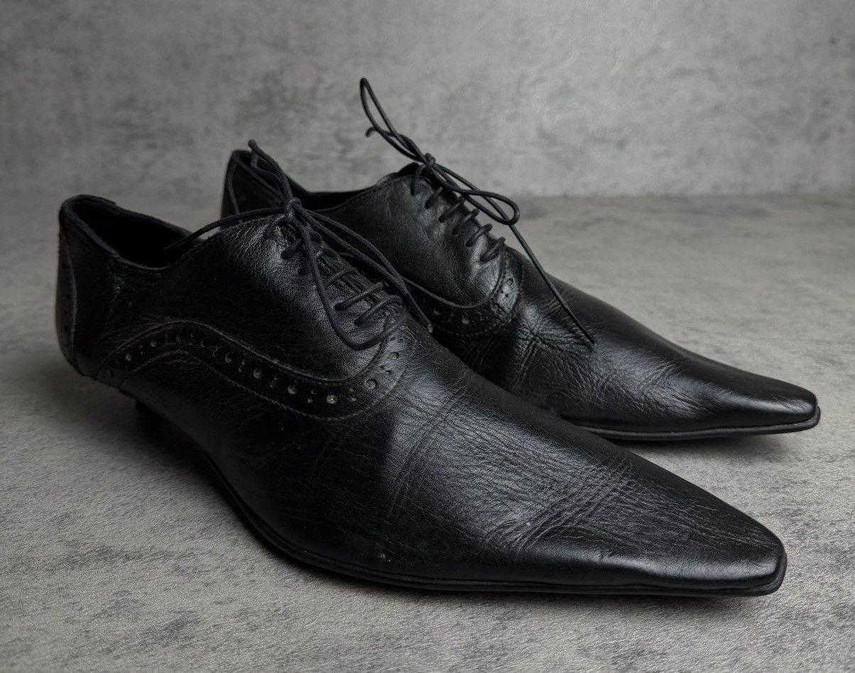 Comme des Garcons CDG - S/S23 - POINTED KITTEN HEEL OXFORD Size US 7.5 / IT 37.5 - 1 Thumbnail