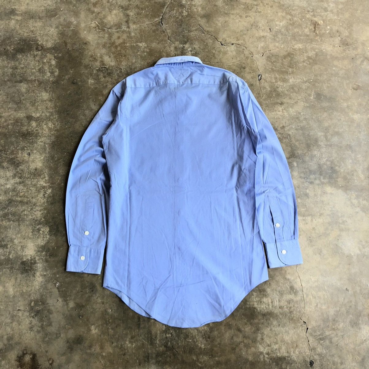 Yves Saint Laurent 1990s Yves Saint Laurent Chemises Paris Basic Shirt Blue Size US S / EU 44-46 / 1 - 9 Thumbnail