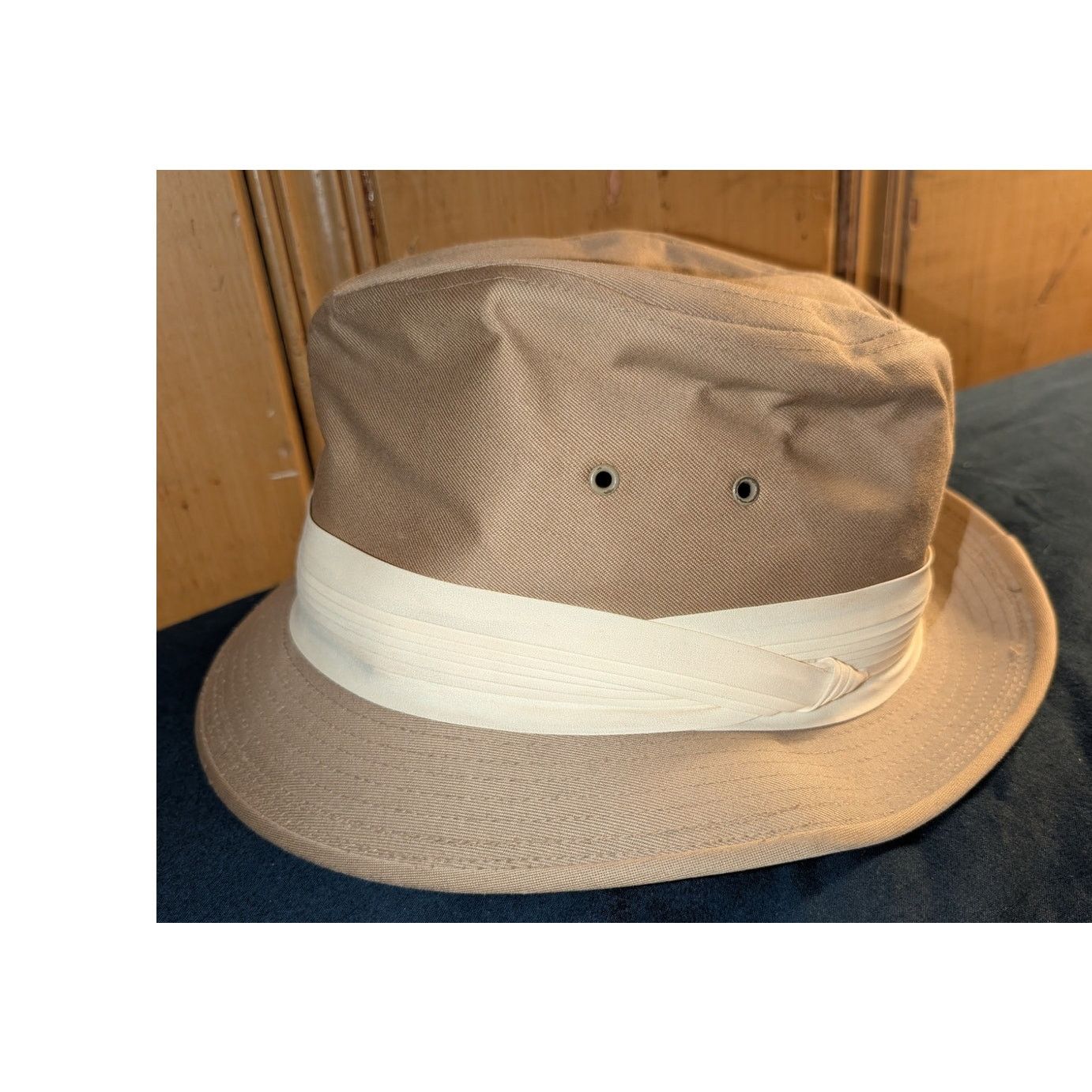 Kangol Men's Vintage Kangol Canvas Fedora Hat Made in USA Large Size ONE SIZE - 5 Thumbnail