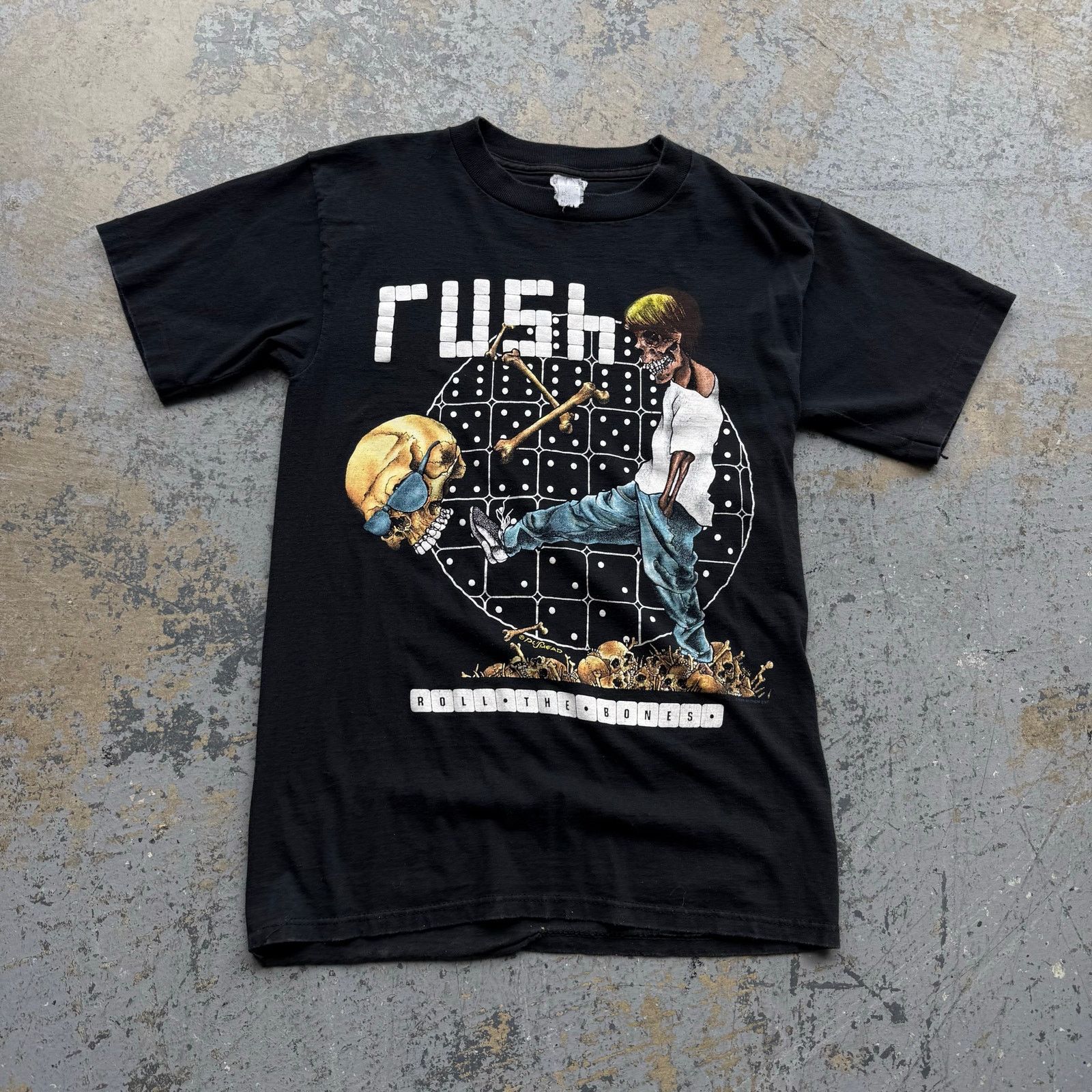 Band Tees × Brockum × Vintage Vintage 90s Rush 'Roll the
