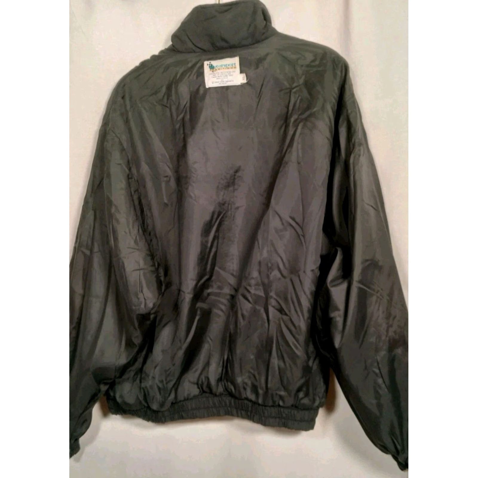 NASCAR VINTAGE Motorsport Traditions NASCAR Jacket XL Men Black Short Zip Joe Gibbs Racing Interstate Batteries 1/4 Zip Logo Embroidered Size US XL / EU 56 / 4 - 5 Thumbnail