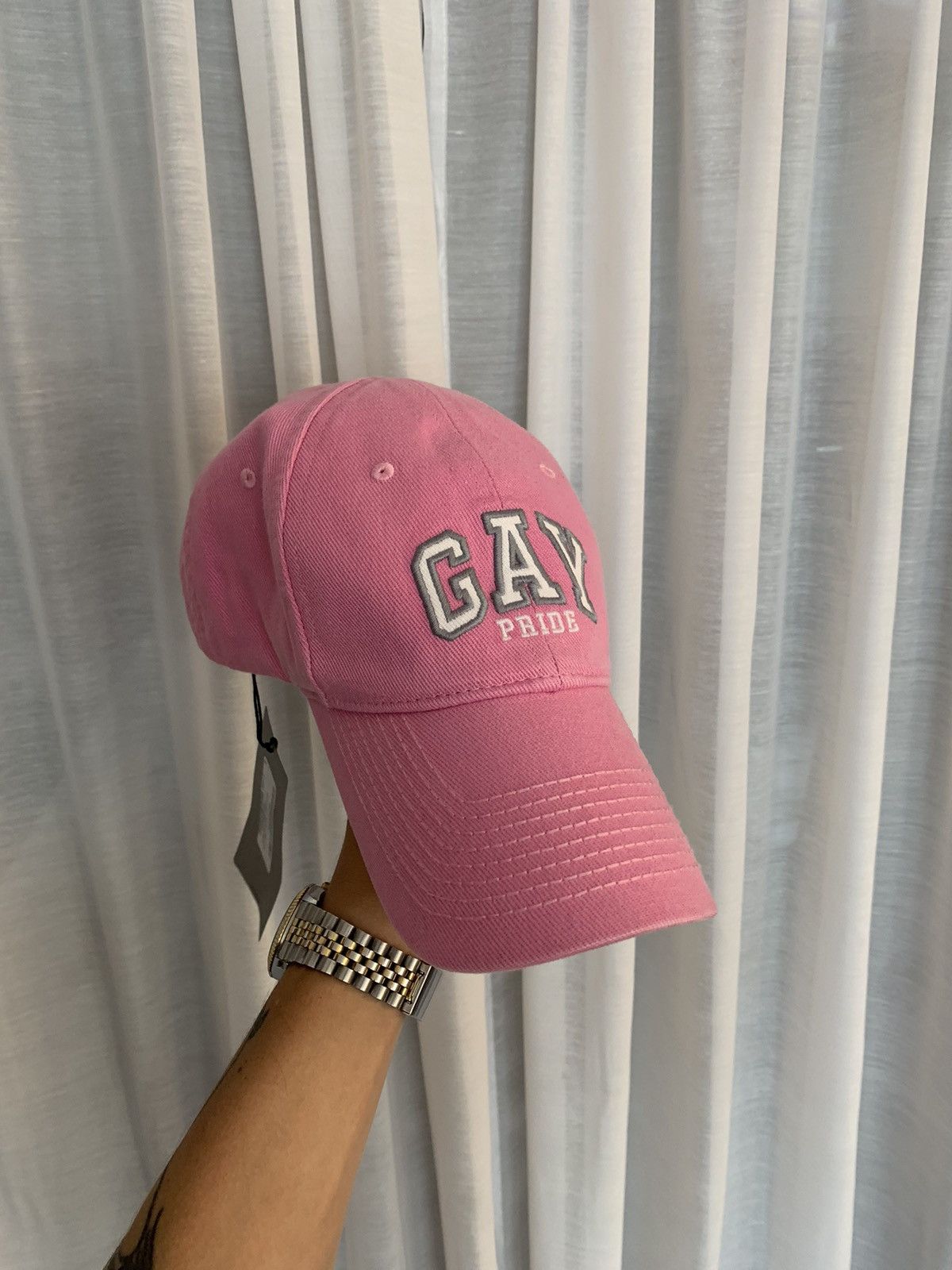 Balenciaga Balenciaga gay pride cap Size ONE SIZE - 2 Thumbnail