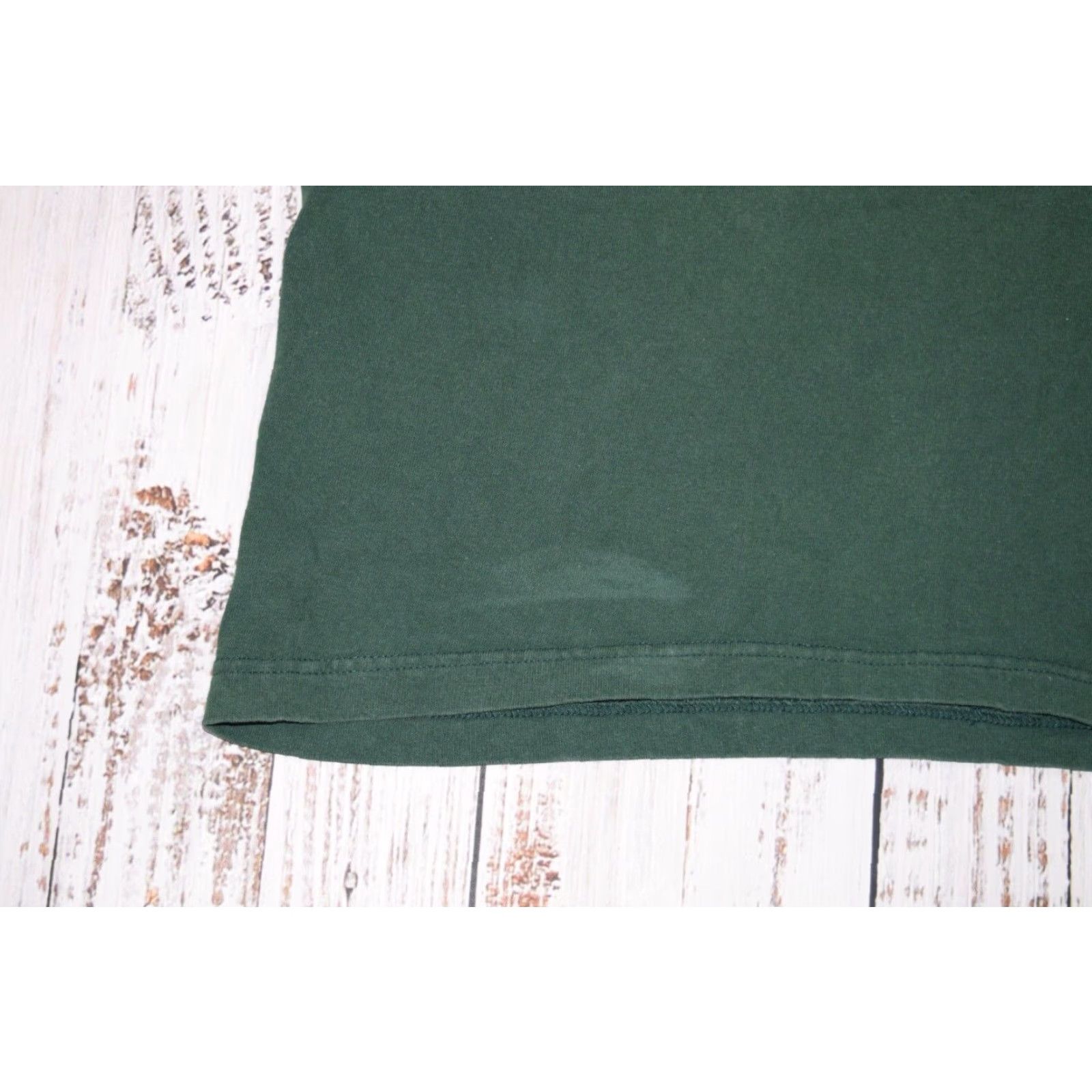 McGregor VINTAGE MacGregor 1990s Grunge Green Double Collar Short Sleeve T-Shirt XL Men Size US XL / EU 56 / 4 - 5 Thumbnail