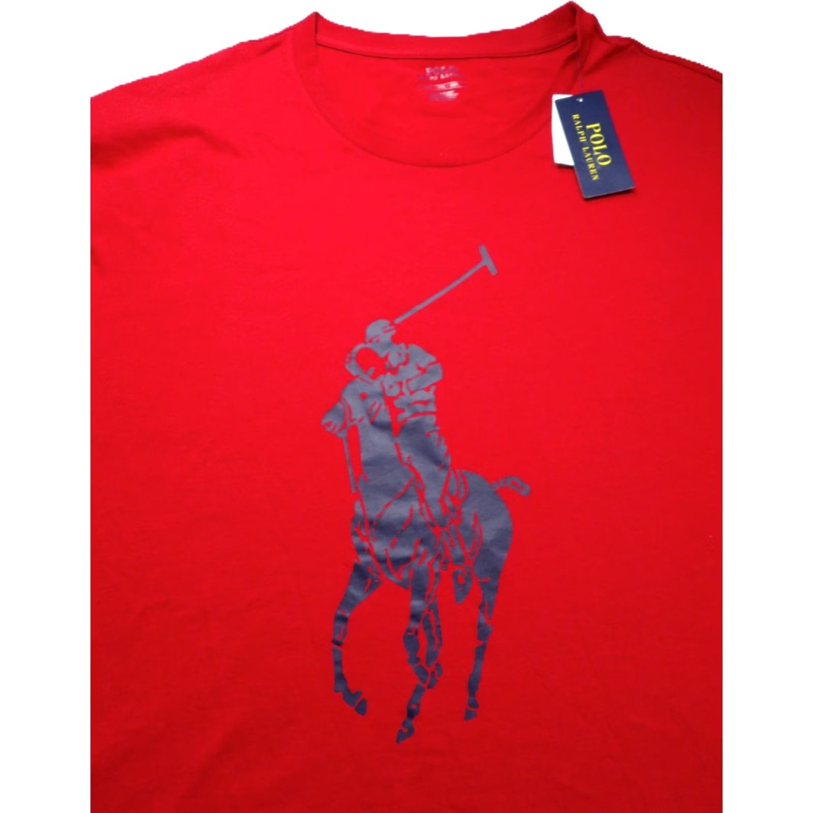 Polo Ralph Lauren Polo Ralph Lauren T-Shirt Men 3XLT Red Big Pony Graphic Short Sleeve Tall NWT Size US XXL / EU 58 / 5 - 7 Thumbnail