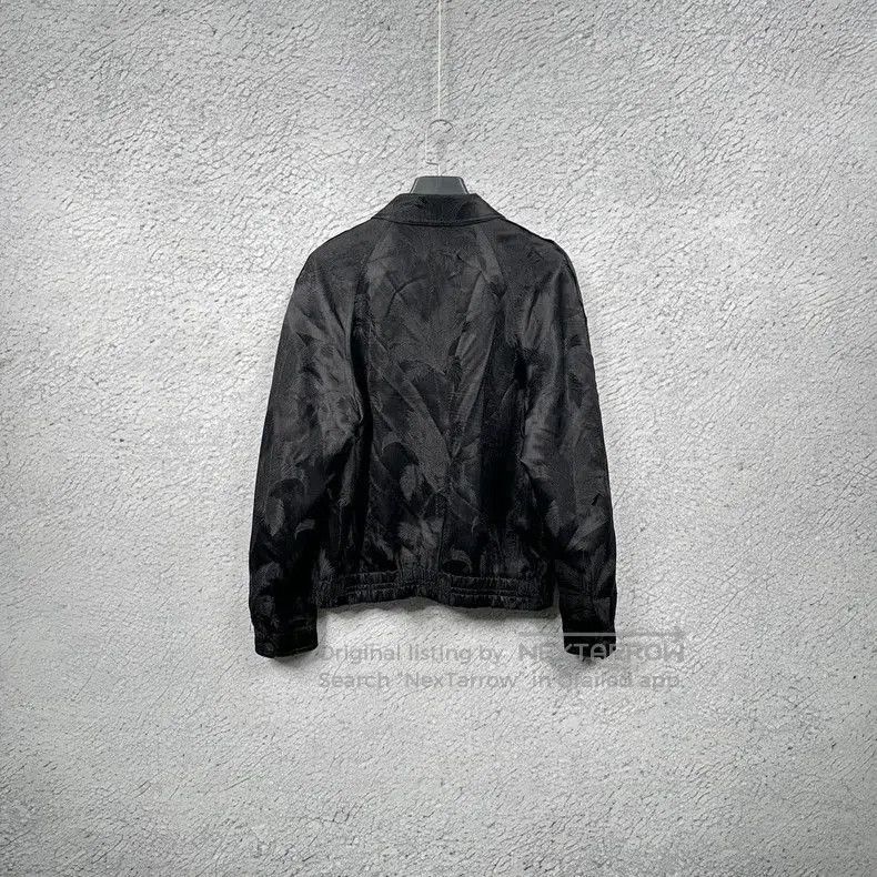 Saint Laurent Paris Saint Laurent Silk Coconut Tree Pattern Jacket Coat. Size US XL / EU 56 / 4 - 2 Thumbnail