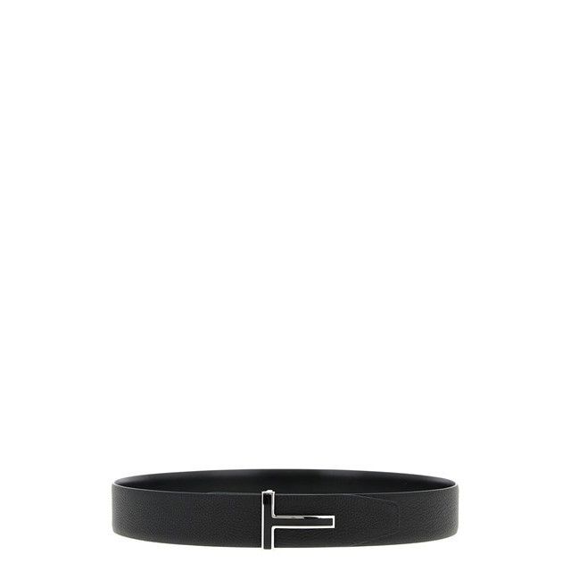 TOM FORD Black Reversible 40mm T Belt New And Authentic (Men