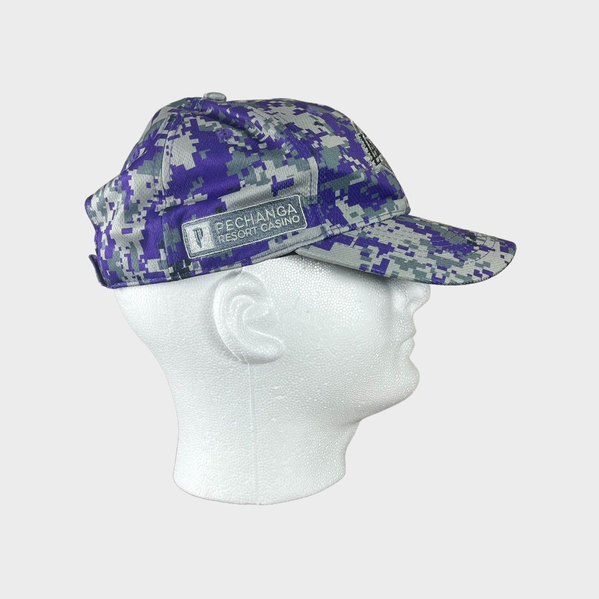 Vintage LA Lakers Purple Camo Print Pechanga Resort Casino Hat Cap Size ONE SIZE - 2 Thumbnail