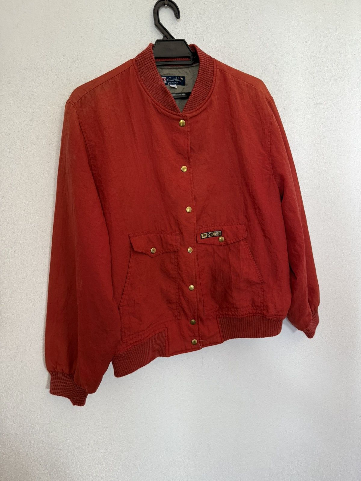 Sports Specialties AP CHARGE ARNOLD PALMER BOMBER STYLE JACKET RED Size US M / EU 48-50 / 2 - 2 Thumbnail