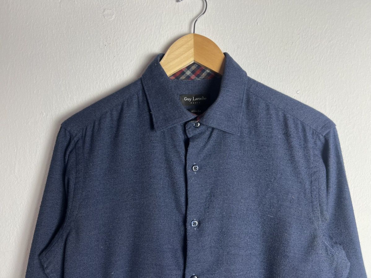 Guy Laroche Guy Laroche Long Sleeve Button Fastening Shirt Size US M / EU 48-50 / 2 - 3 Thumbnail