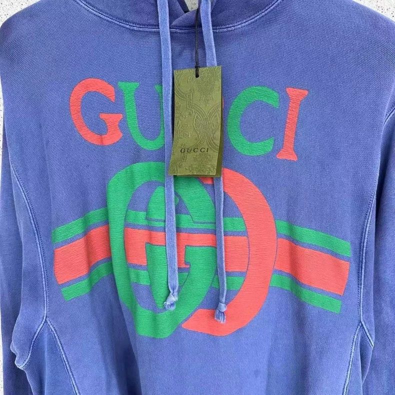 Gucci Gucci The new rendering of the old double g hoodie 2501-Nex Size US S / EU 44-46 / 1 - 3 Thumbnail