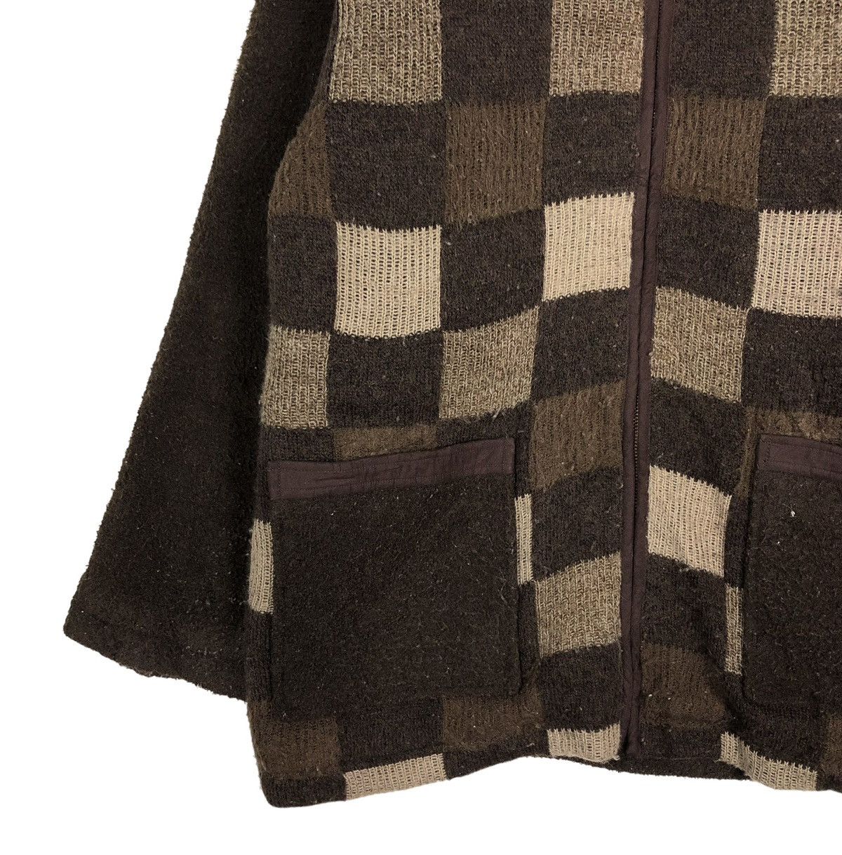 Japanese Brand 🔥VINTAGE BOMBER CARDIGAN JACKET CARLO VALENTINO ISSEY MIYAKE Size US L / EU 52-54 / 3 - 7 Thumbnail