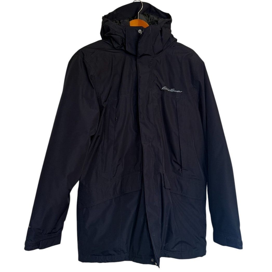 Eddie Bauer Eddie Bauer Parka Men Large Navy Blue Weatheredge Gorpcore Size US L / EU 52-54 / 3 - 1 Thumbnail