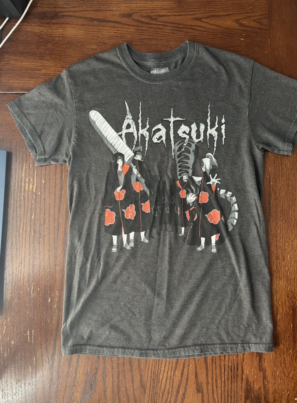 Anime naruto akatsuki y2k 20th limited vintage t thrashed sunfaded Size US S / EU 44-46 / 1 - 13 Thumbnail