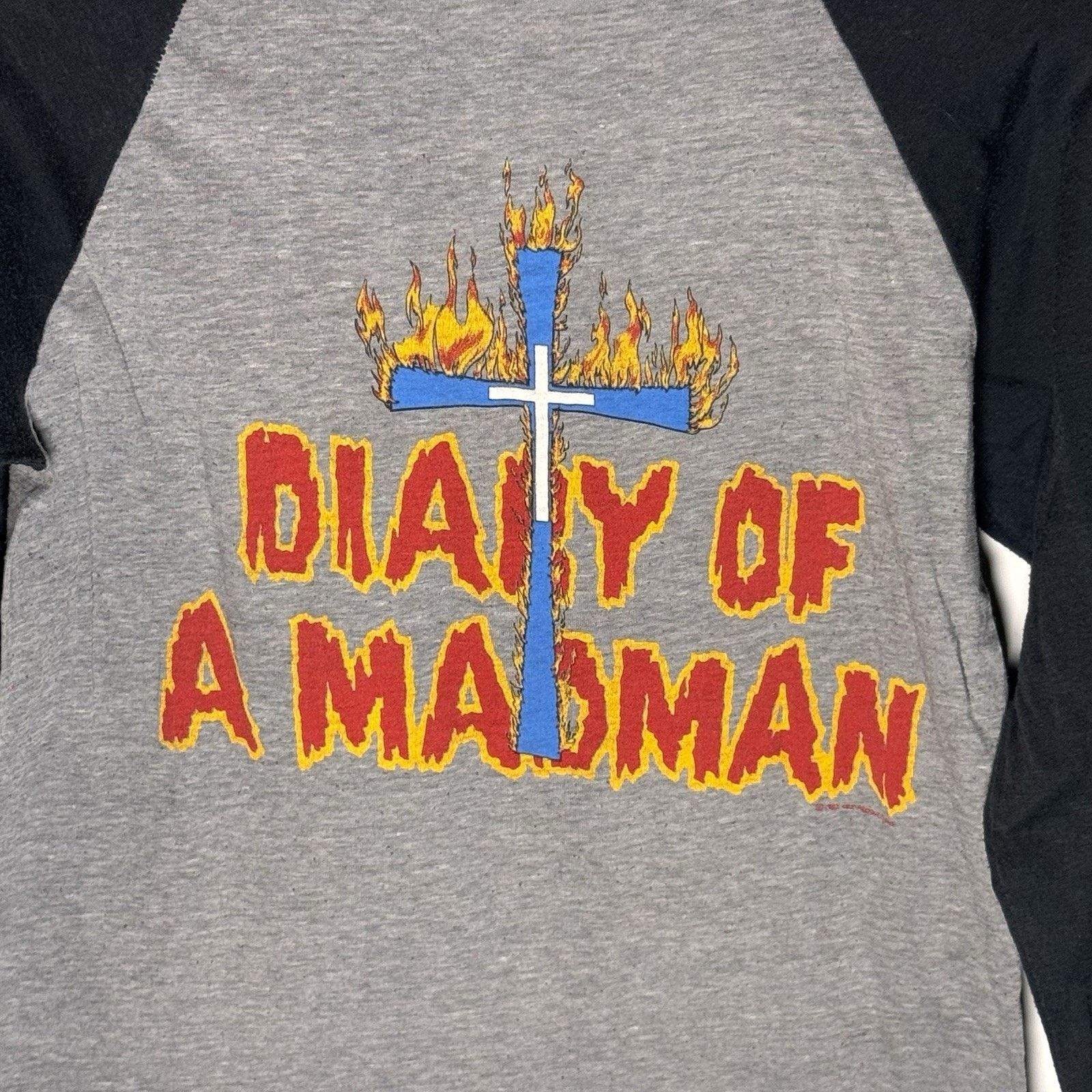 Band Tees Ozzy Osbourne Diary Of A Madman Raglan Small Graphic Tee Size S / US 4 / IT 40 - 12 Thumbnail
