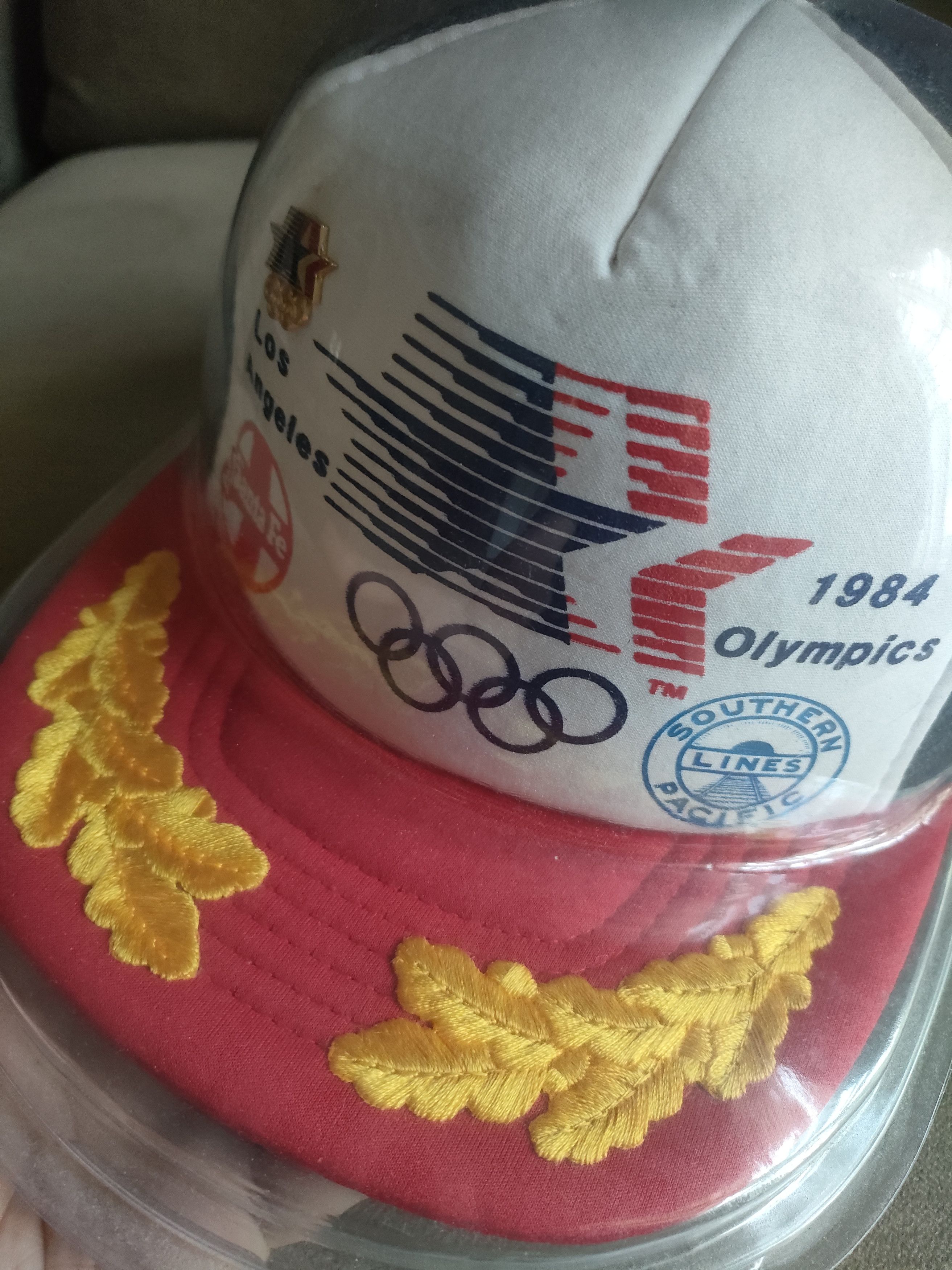 USA Olympics × Vintage Vintage USA Olympic 1984 Hat Size ONE SIZE - 3 Thumbnail