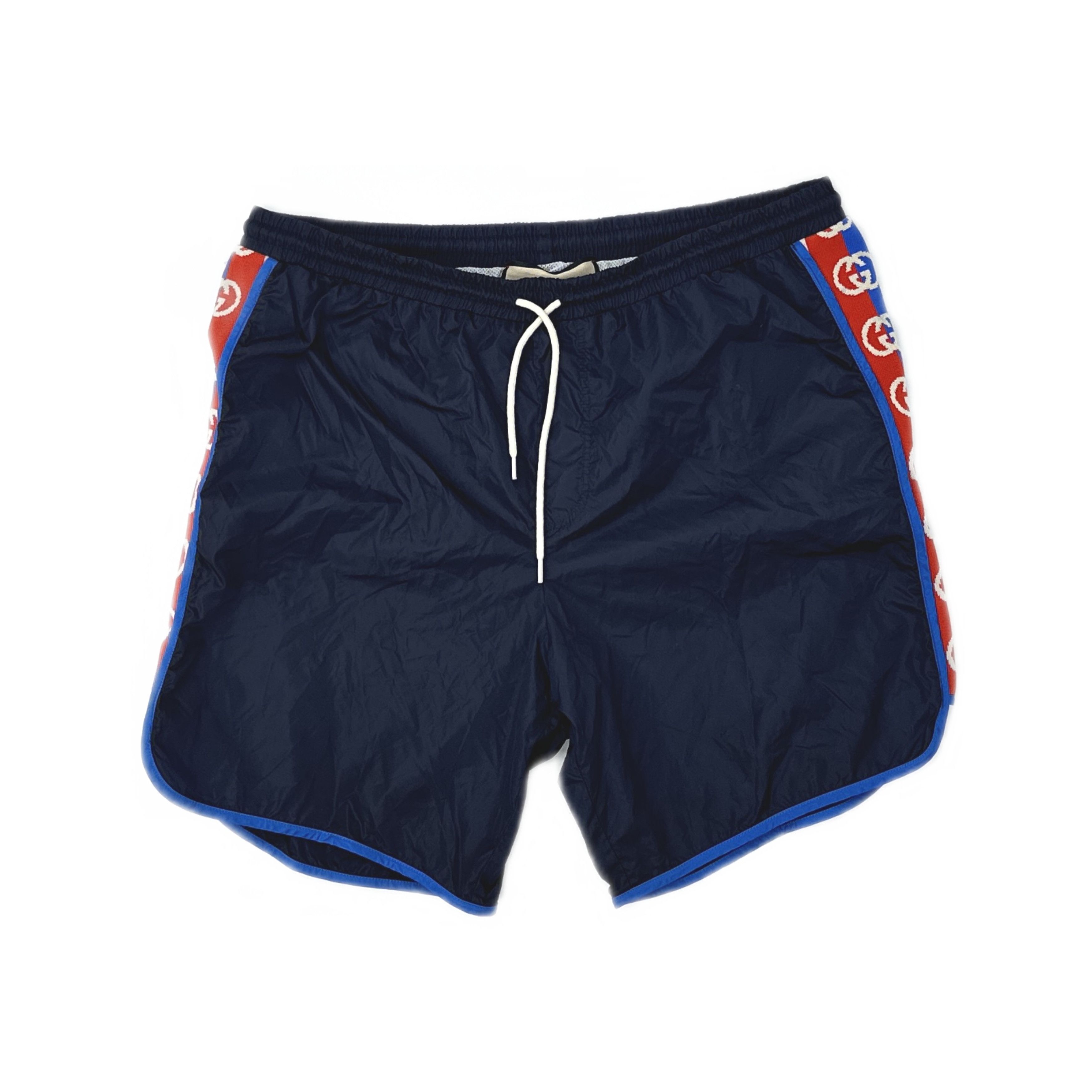 Gucci Gucci Interlocking G Stripe Shorts 34 Size US 34 / EU 50 - 1 Thumbnail