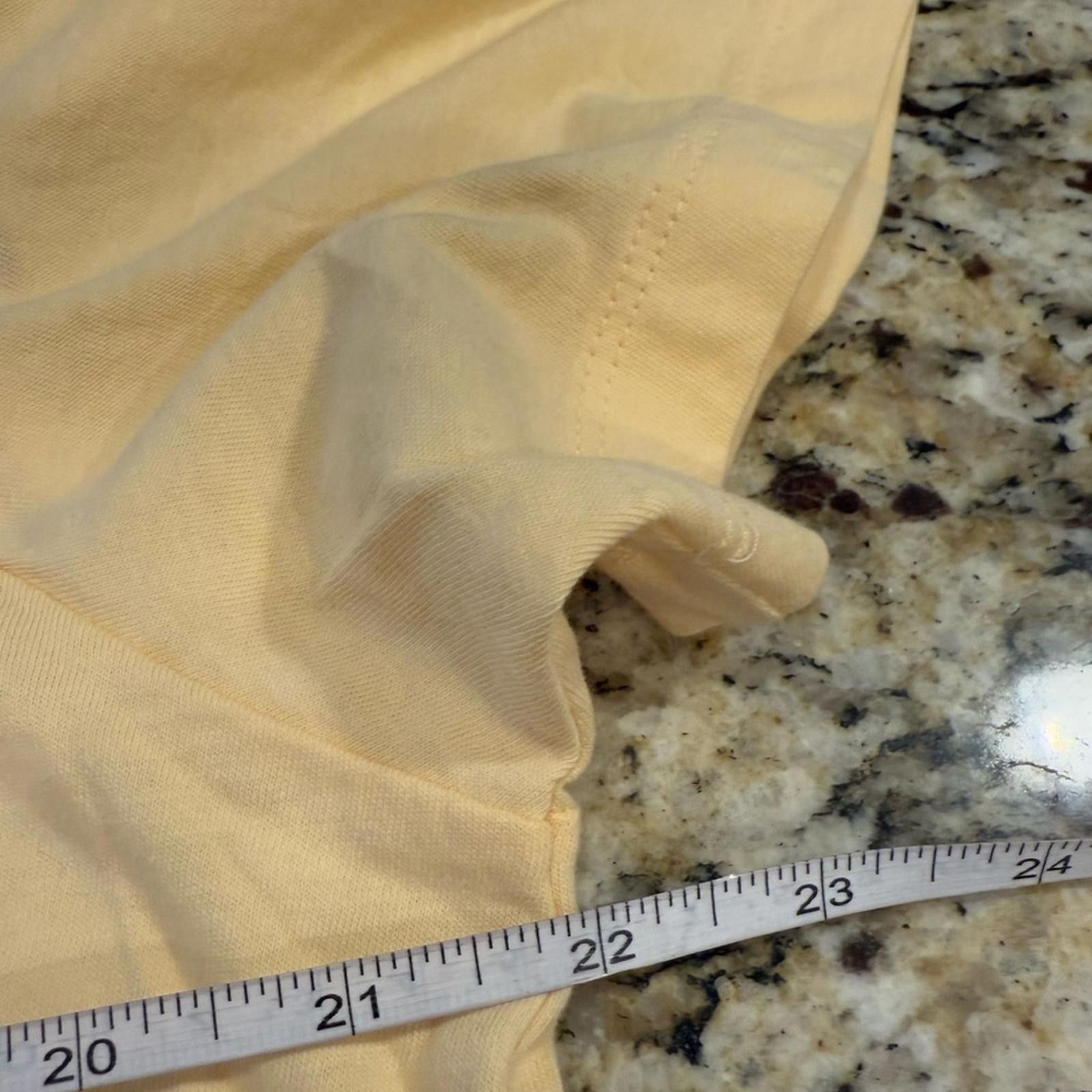 Other J. Crew Factory yellow & blue graphic dog tee shirt SZ LG Size US L / EU 52-54 / 3 - 8 Thumbnail