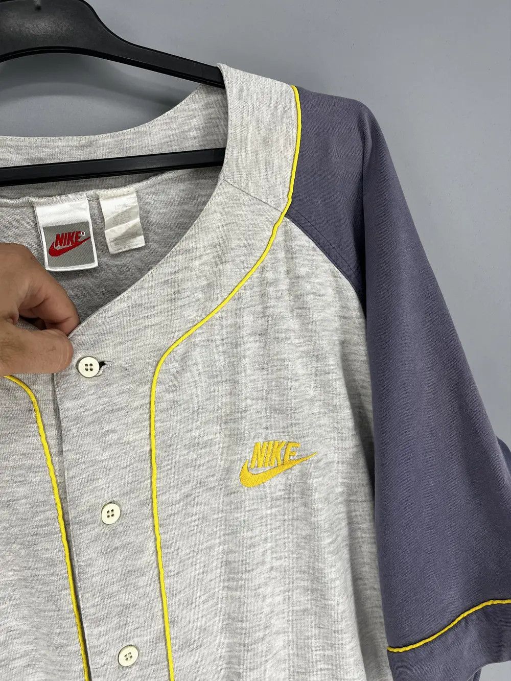 Vintage Vintage Y2K Nike 90s Baseball Jersey Size US XXL / EU 58 / 5 - 6 Thumbnail