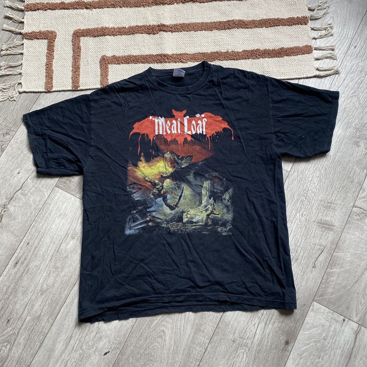 Band Tees MEAT LOAF 2007 TOUR ROCK BAND T SHIRT Size US XL / EU 56 / 4 - 1 Thumbnail