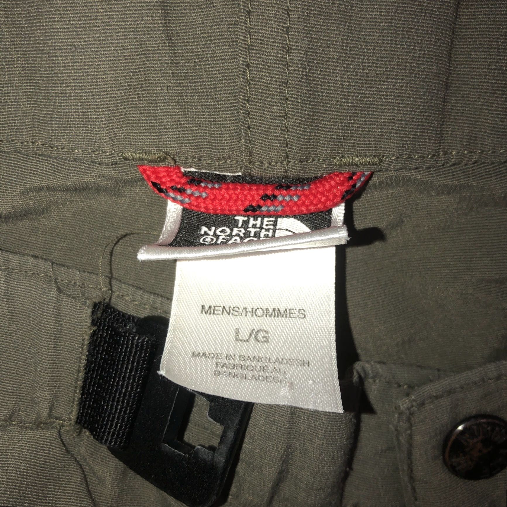 The North Face The North Face Cargo Shorts Mens L Green Size US 33 - 3 Thumbnail