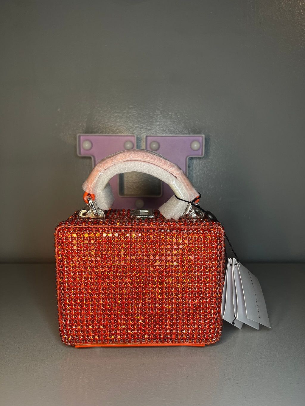 Brandon Blackwood Brandon Blackwood Crystal Trunk - Persimmon Size ONE SIZE - 6 Thumbnail
