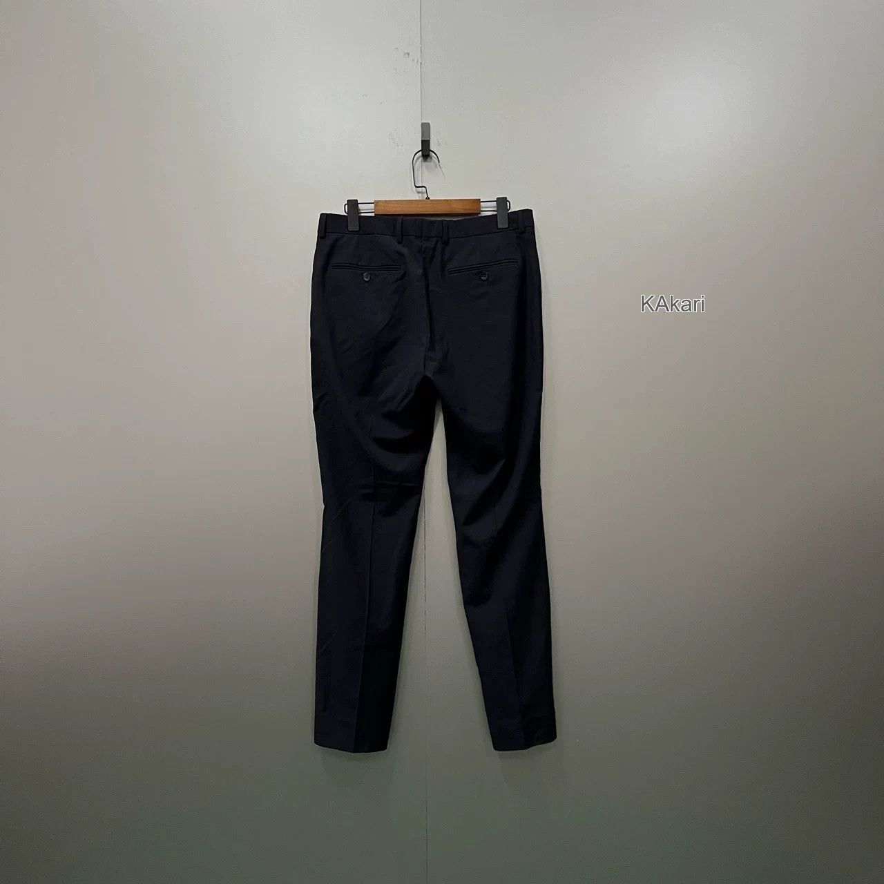 Ermenegildo Zegna Zegna Black Dress Pants Size US 30 / EU 46 - 2 Thumbnail