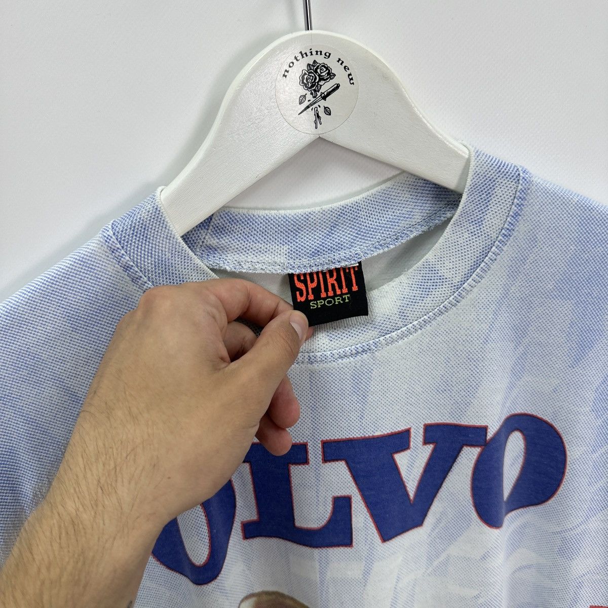 Vintage Vintage 90s Volvo trucker aop tee y2k cars truck driver hype Size US XL / EU 56 / 4 - 9 Thumbnail