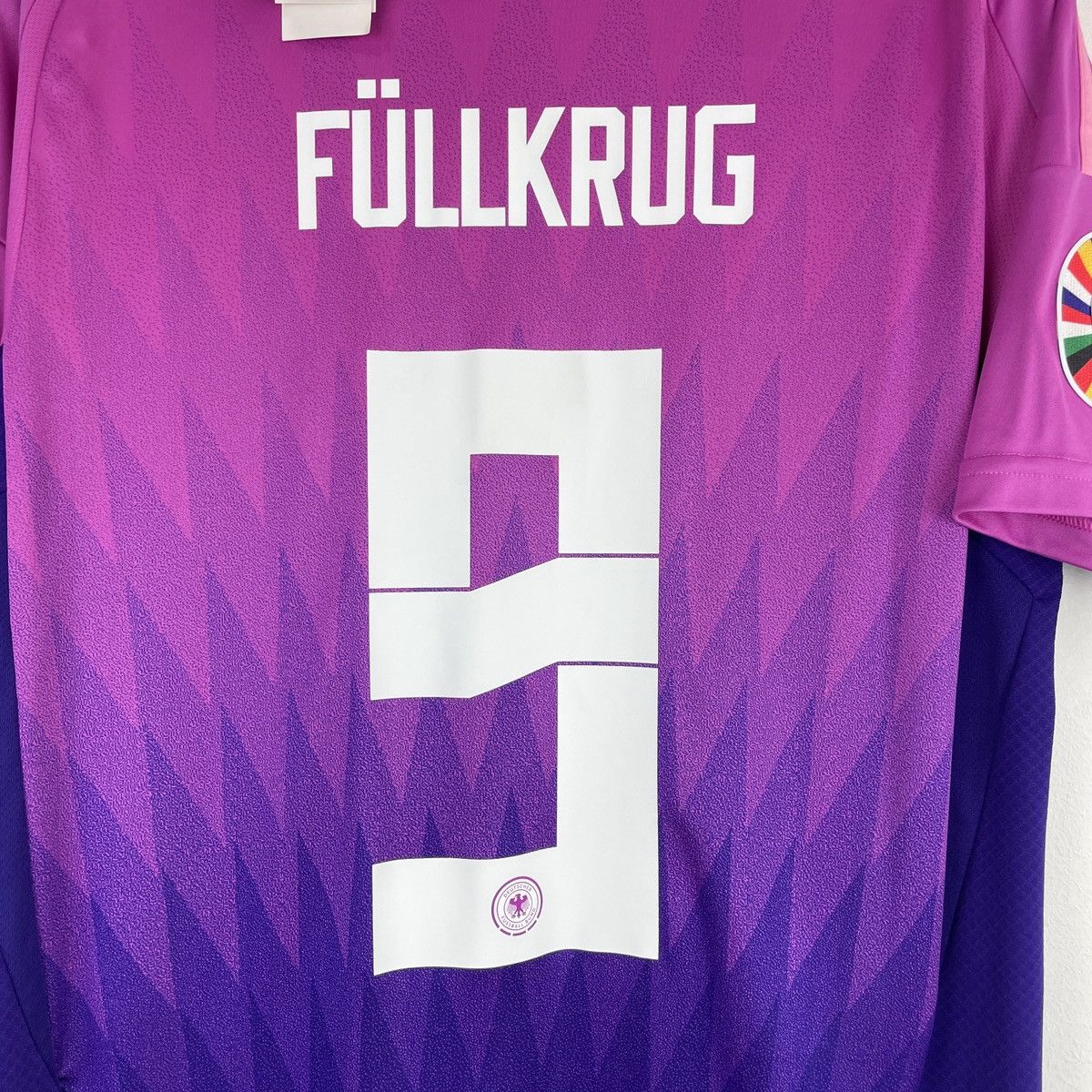 Adidas Germany Niclas Füllkrug Adidas Pink Jersey Euro 2024 size L Size US L / EU 52-54 / 3 - 6 Thumbnail